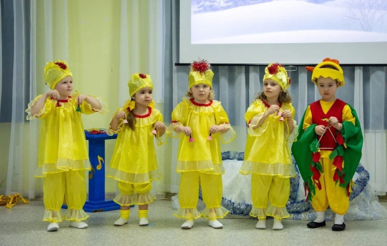 Новогодняя сказка в дошкольном отделении.